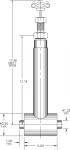 Cryogenic Valve Model C2081-M21 cryogenic-valve-C2081-M21