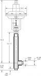 Cryogenic Valve Model C2042-A21 cryogenic valve