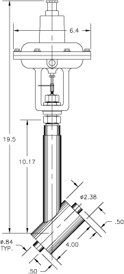 Cryogenic Valve Model C2043-A21