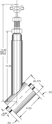 Cryogenic Valve Model C2043-M21