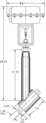 Cryogenic Valve Model C2083-A21