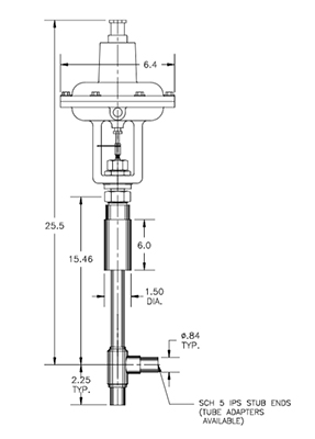 Liquid Helium Valve Mode C3042-A23