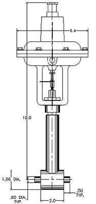 Cryogenic Valve Model C5041-A11