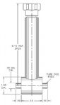 Cryogenic Valve Model C5041-M11 Liquid Helium Valve C5041-M11