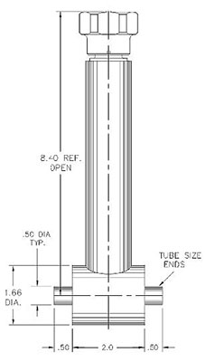 Cryogenic control valve C5041-M11