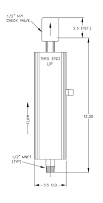 Keepfull/Cryo vent Model 2041