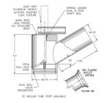 vacuum piping system valve operator