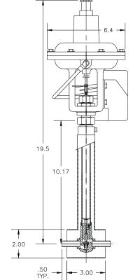 Cryogenic Valve Model C2041-C21