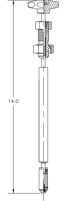 Cryogenic Valve Model C2041-M-TW