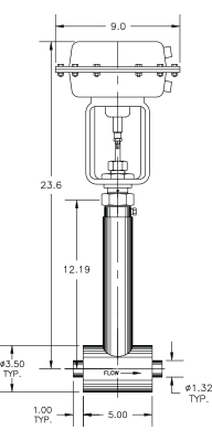 Cryogenic Valve Model C2081-C21-1194