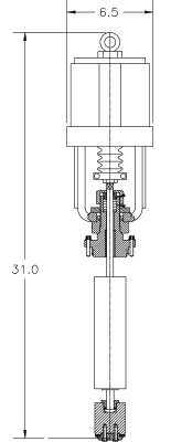 Cryogenic Valve C2161-A-TW