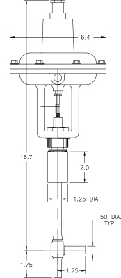 Cryogenic Valve Model C5042-A13