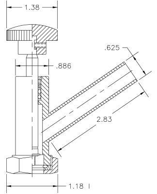 Vacuum Valve Operator Model V1045–2