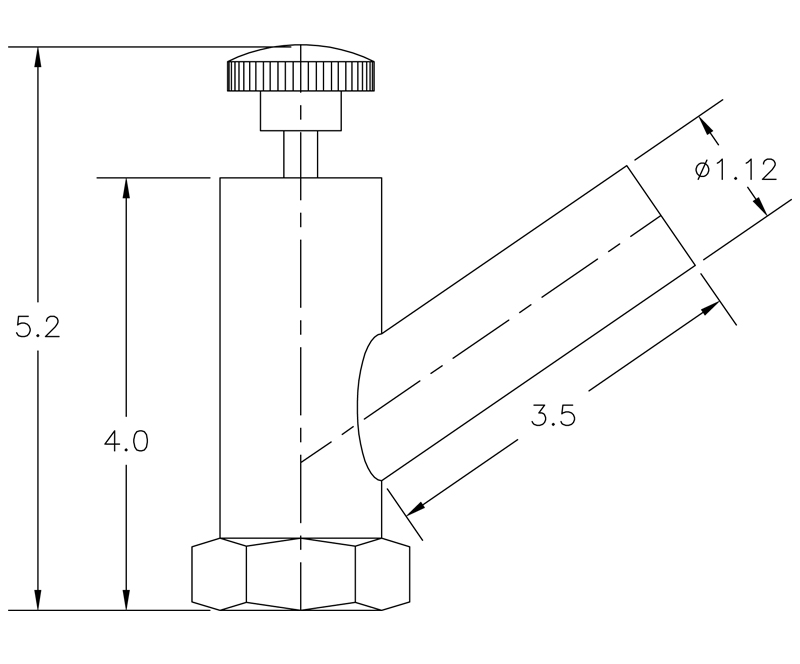 Vacuum Valve Operator Model V1085-2