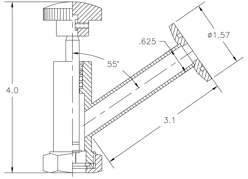 Vacuum Valve Operator Model V1045–3–25