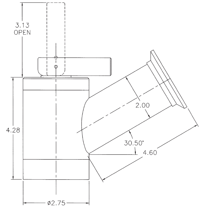 Vacuum Valve Operator Model V2165–30–50