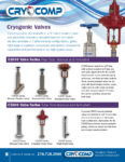 cryogenic valves design literature