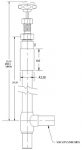 liquid helium cold box cuff valve