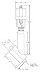 Cryogenic Valve Model C2123-A21 C2123-a21