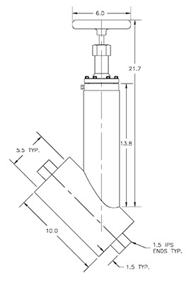 Cryogenic Valve Model C2123-M21