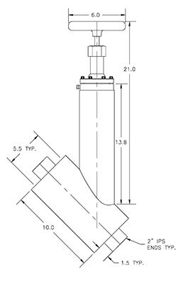 Cryogenic Valve Model C2163-M21