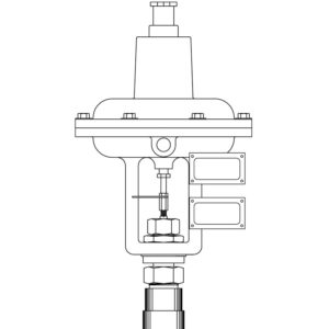 cryo valve with limit switches